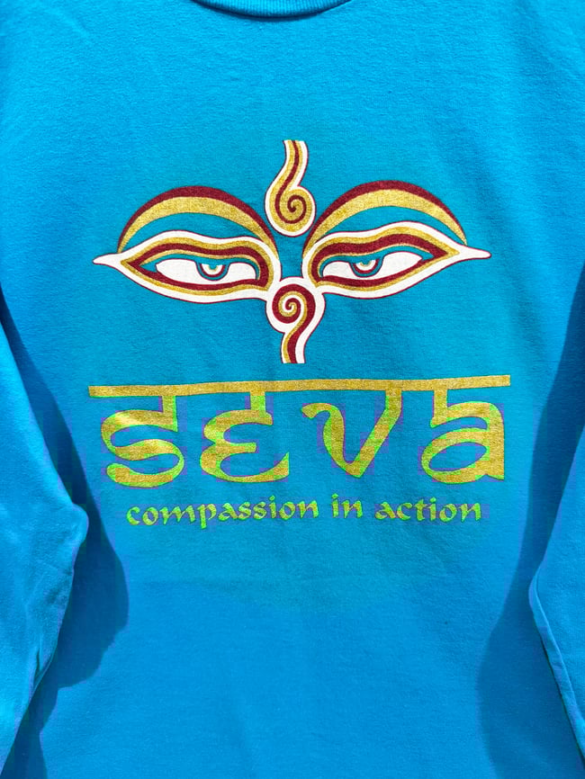 80s Grateful Dead SEVA / Bertha Longsleeve Shirt - Size XL