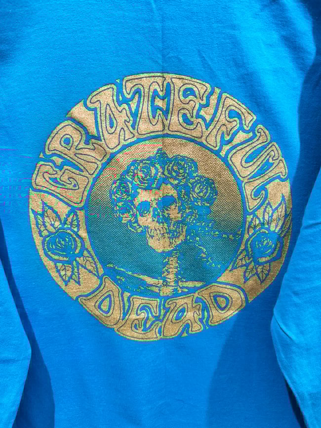 80s Grateful Dead SEVA / Bertha Longsleeve Shirt - Size XL