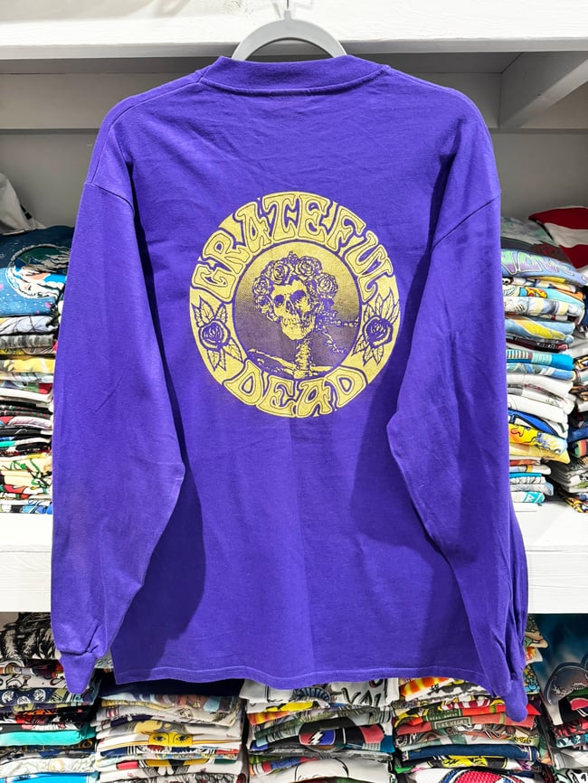 90s Grateful Dead SEVA / Bertha Longsleeve Shirt -- Size L