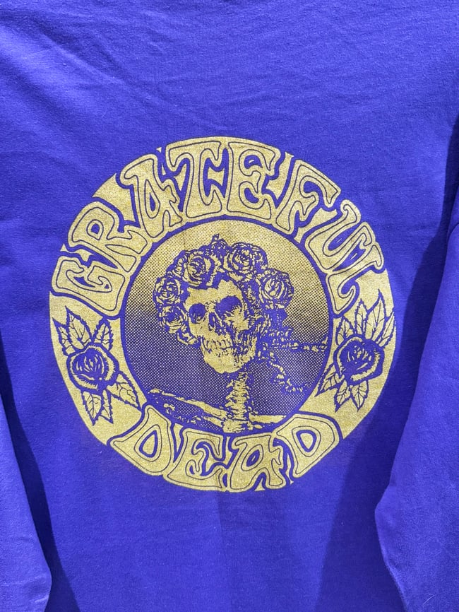 90s Grateful Dead SEVA / Bertha Longsleeve Shirt -- Size L