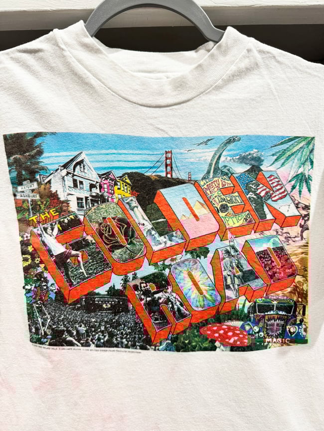 Grateful Dead 1990 Golden Road T-Shirt - Size M