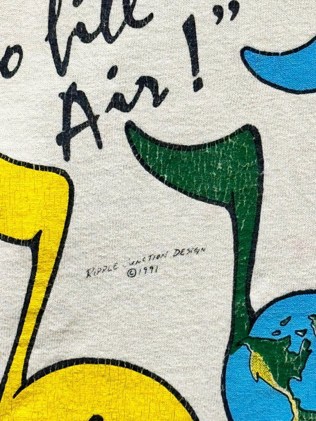 Grateful Dead 1991 Ripple T-Shirt - Size L