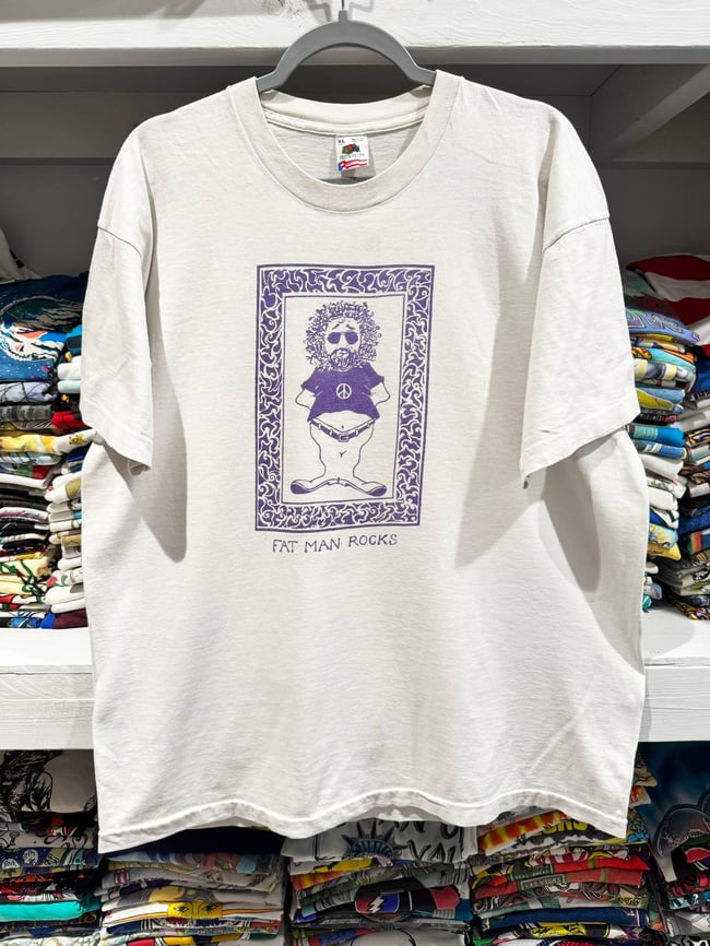 Grateful Dead 90s Fat Man Rocks Lot T-Shirt - Size XL