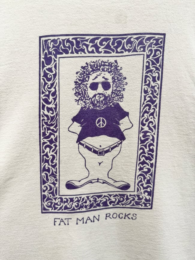 Grateful Dead 90s Fat Man Rocks Lot T-Shirt - Size XL