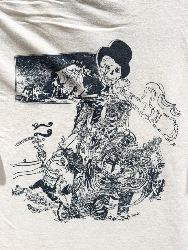 Grateful Dead 80s Wheel Lot T-Shirt - Fits M