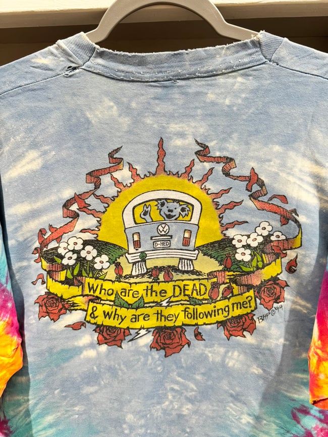 Grateful Dead 1994 Who Are The Dead Lot T-Shirt - Size XL