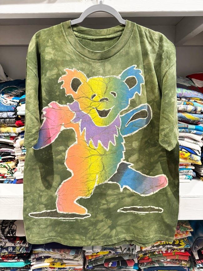 Grateful Dead 1994 Gradient Bear T-Shirt - Size XL