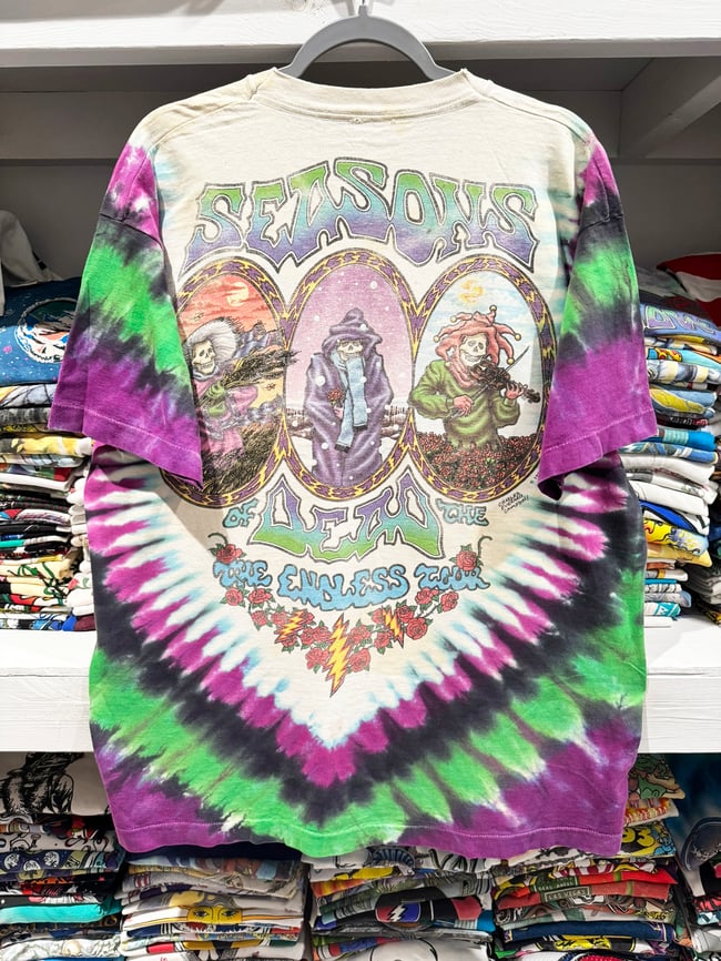 Grateful Dead 1993 Seasons of the Dead T-Shirt - Size XL