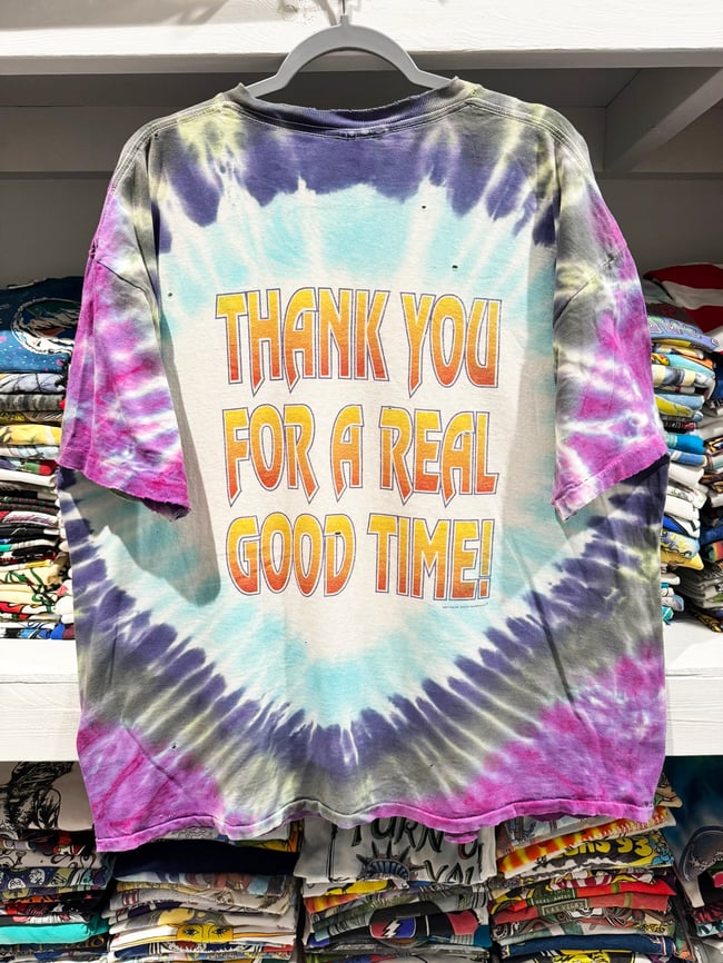 Grateful Dead 1995 Thank You For a Real Good Time T-Shirt - Size XXL