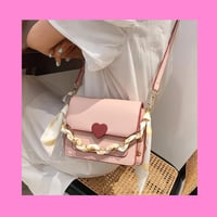 Image 2 of Cute Heart Crossbody Bag