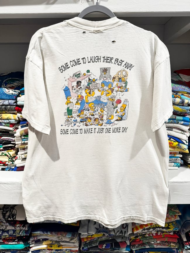 Grateful Dead 90s Franklins Tower Simpsons T-Shirt - Size XL