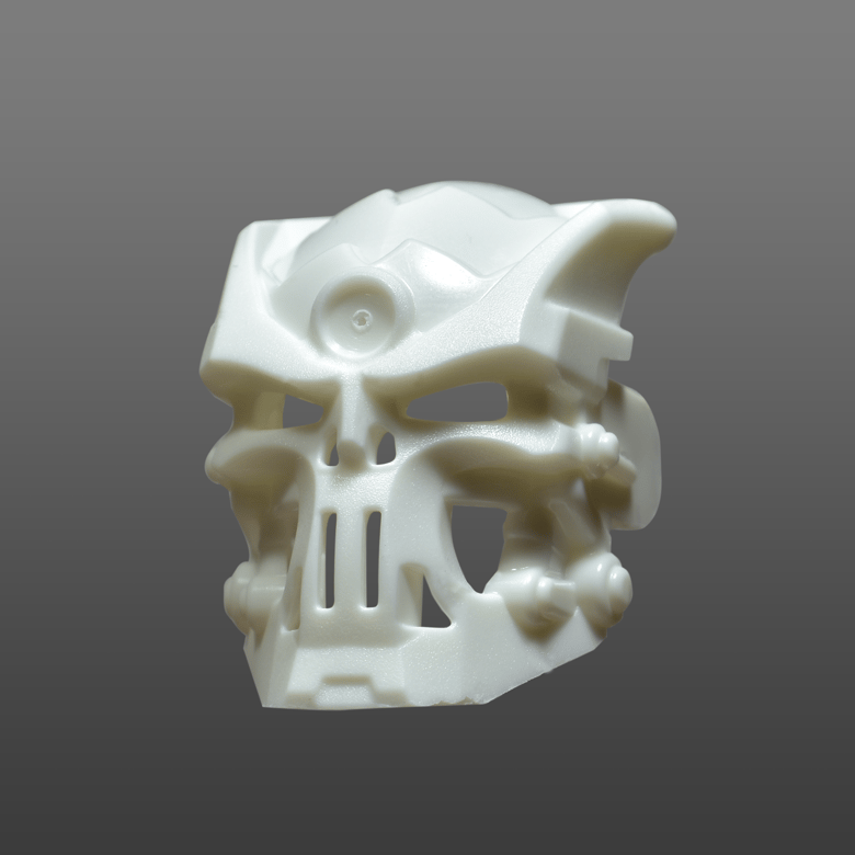 Image of White Kulta Skull Resin Replica