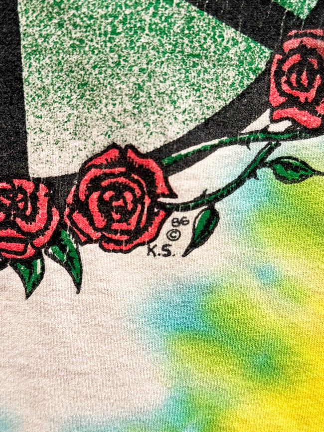 Grateful Dead 1986 Alice in Wonderland Lot T-Shirt - Fits M