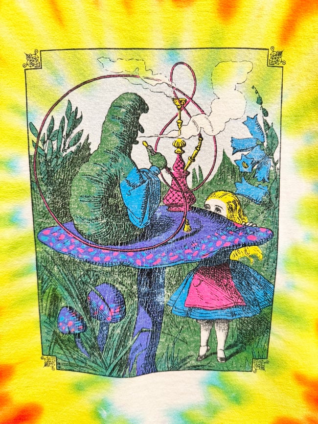Grateful Dead 1986 Alice in Wonderland Lot T-Shirt - Fits M