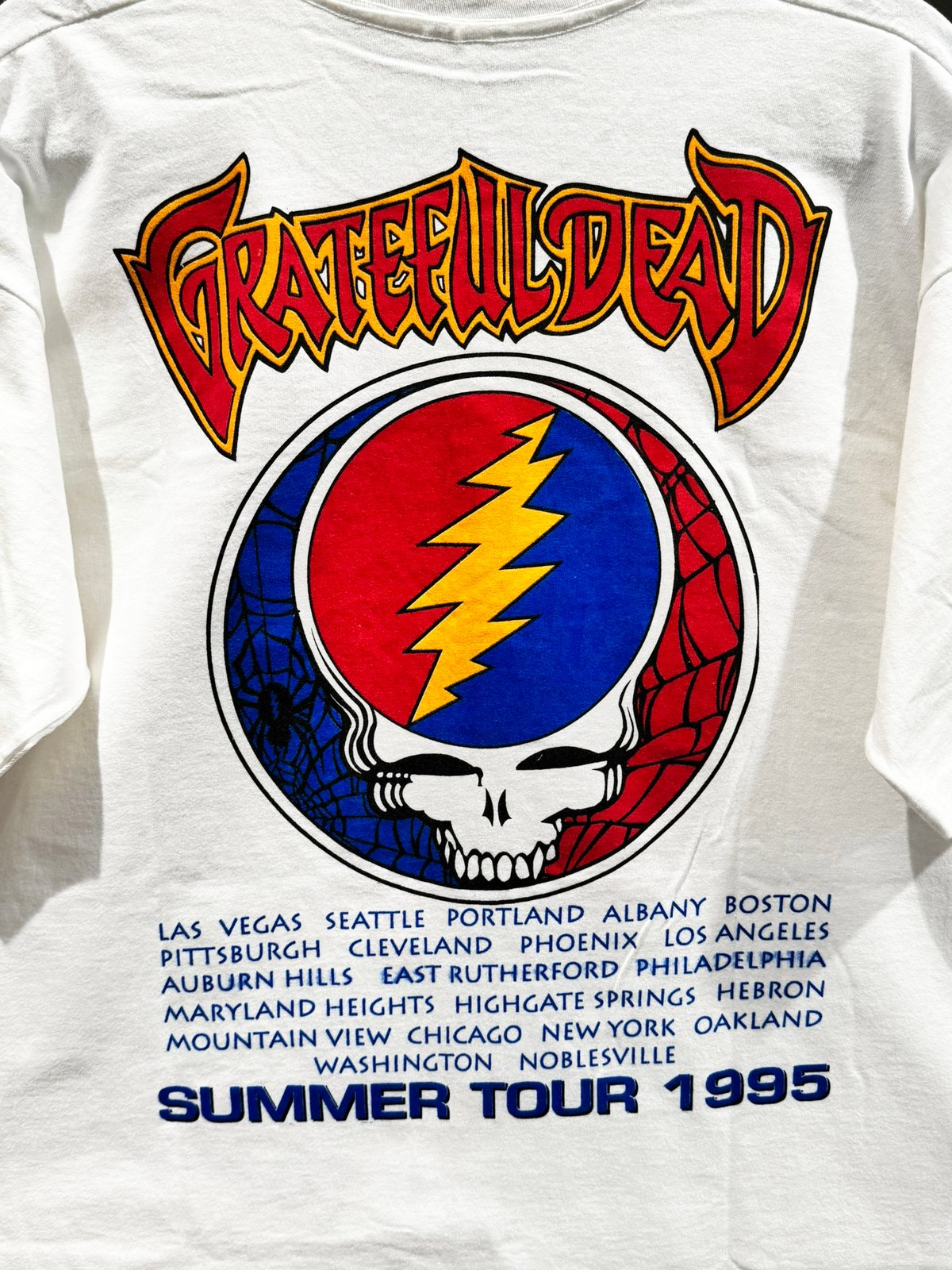Grateful 1995 Summer Tour Lot T-Shirt - Size XL | Primarily Dead