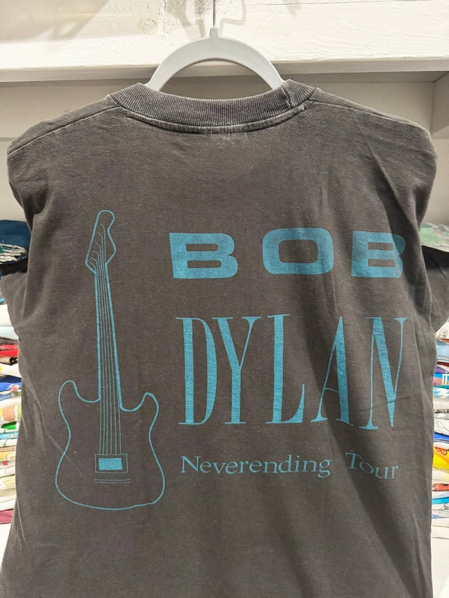 Bob Dylan 80s Neverending Tour T-Shirt - Fits L