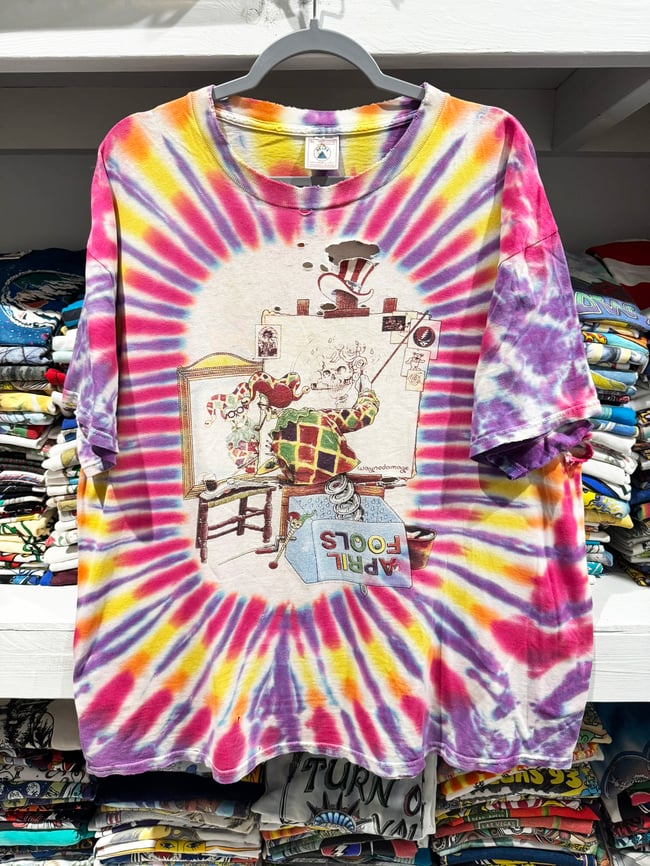 Grateful Dead 1995 April Fools T-Shirt - Size XL