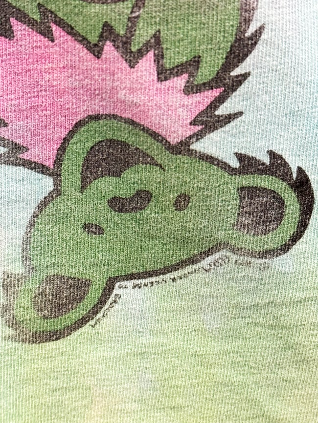 Grateful Dead Early 90s Spiral Bears T-Shirt - Fits M