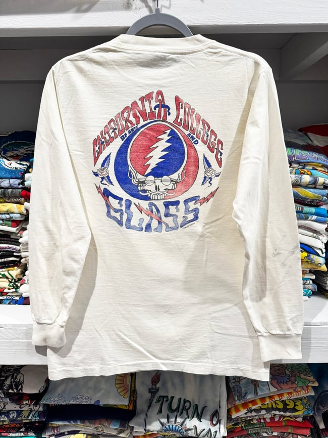 Grateful Dead 1986 California College of Arts and Glass Longsleeve Shirt - Fits M