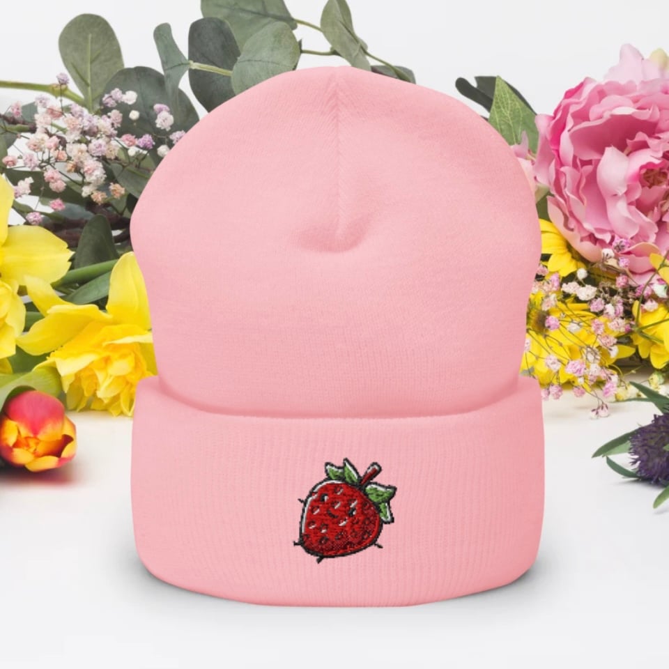 Image of Strawberry Beanie