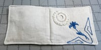 Image 2 of Vintage Blue Floral Embroidered Needlebook I