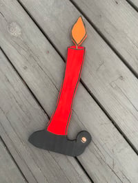Image 1 of Candle Wooden Cutout 