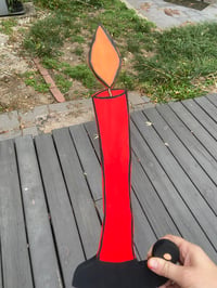 Image 2 of Candle Wooden Cutout 