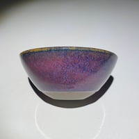 Image 4 of Peach Flambé Dotty #2 - Small Bowl/Ring Dish