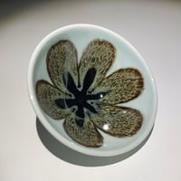 Image 2 of Mint/Tenmoku Lily #2 - Small Bowl/Ring Dish