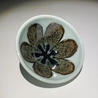 Image 3 of Mint/Tenmoku Lily #1 - Small Bowl/Ring Dish