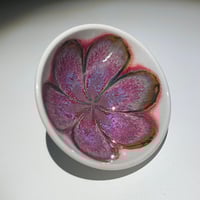 Image 2 of Flambé Rust Lily - Small Bowl/Ring Dish