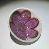 Image 3 of Flambé Rust Lily - Small Bowl/Ring Dish