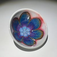 Image 1 of Blushed Purple/Rainbow Rust Lily - Small Bowl/Ring Dish