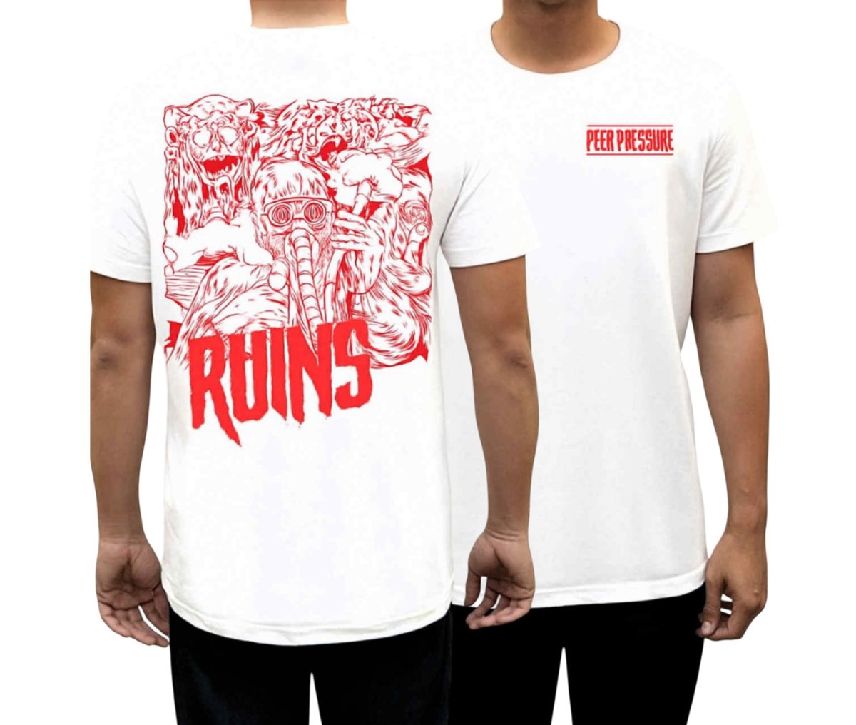 Image of "RUINS" Tee (RED)