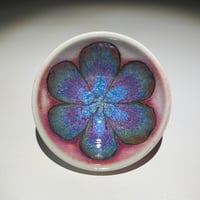 Image 4 of Blushed Blue/Rainbow Rust Lily - Small Bowl/Ring Dish