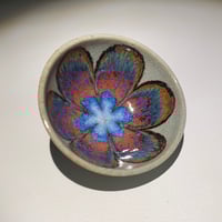 Image 1 of Mint/Rainbow Rust Lily #1 - Small Bowl/Ring Dish