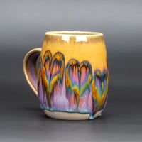 Image 2 of Rainbow Melting Hearts - Tulip Mug