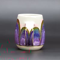 Image 2 of Purple Rainbow/Rust Arches - Tulip Mug