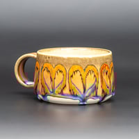 Image 2 of Rainbow Melting Hearts - Low Mug