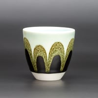 Image 1 of Mint/Tenmoku Arches - Demitasse/Espresso