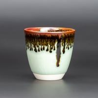 Image 1 of Mint/Iron Rivulet #2 - Demitasse/Espresso