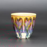 Image 1 of Drippy Rainbow Melting Hearts #1 - Demitasse/Espresso
