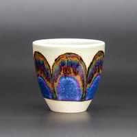 Image 1 of Mint/Blue/Rust Arches - Demitasse/Espresso