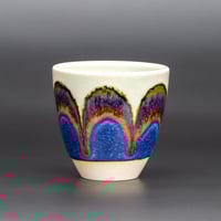 Image 2 of Mint/Blue/Rust Arches - Demitasse/Espresso