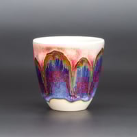 Image 1 of Blushed Drippy/Purple/Rust Arches - Demitasse/Espresso