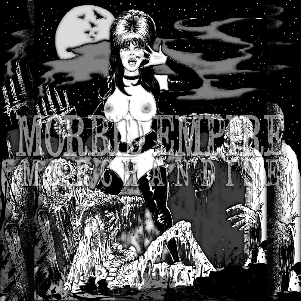 NUDIST IN THE GRAVEYARD T-shirt