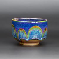 Image 2 of Deep Purple/Vert Rust Arches - Teabowl