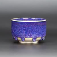 Image 2 of Magenta/Purple Flambé Drippy - Teabowl