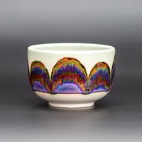 Image 2 of Sage/Purple Rust Arches - Large Teabowl