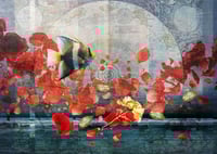 Image 1 of 'Red over a Beach'